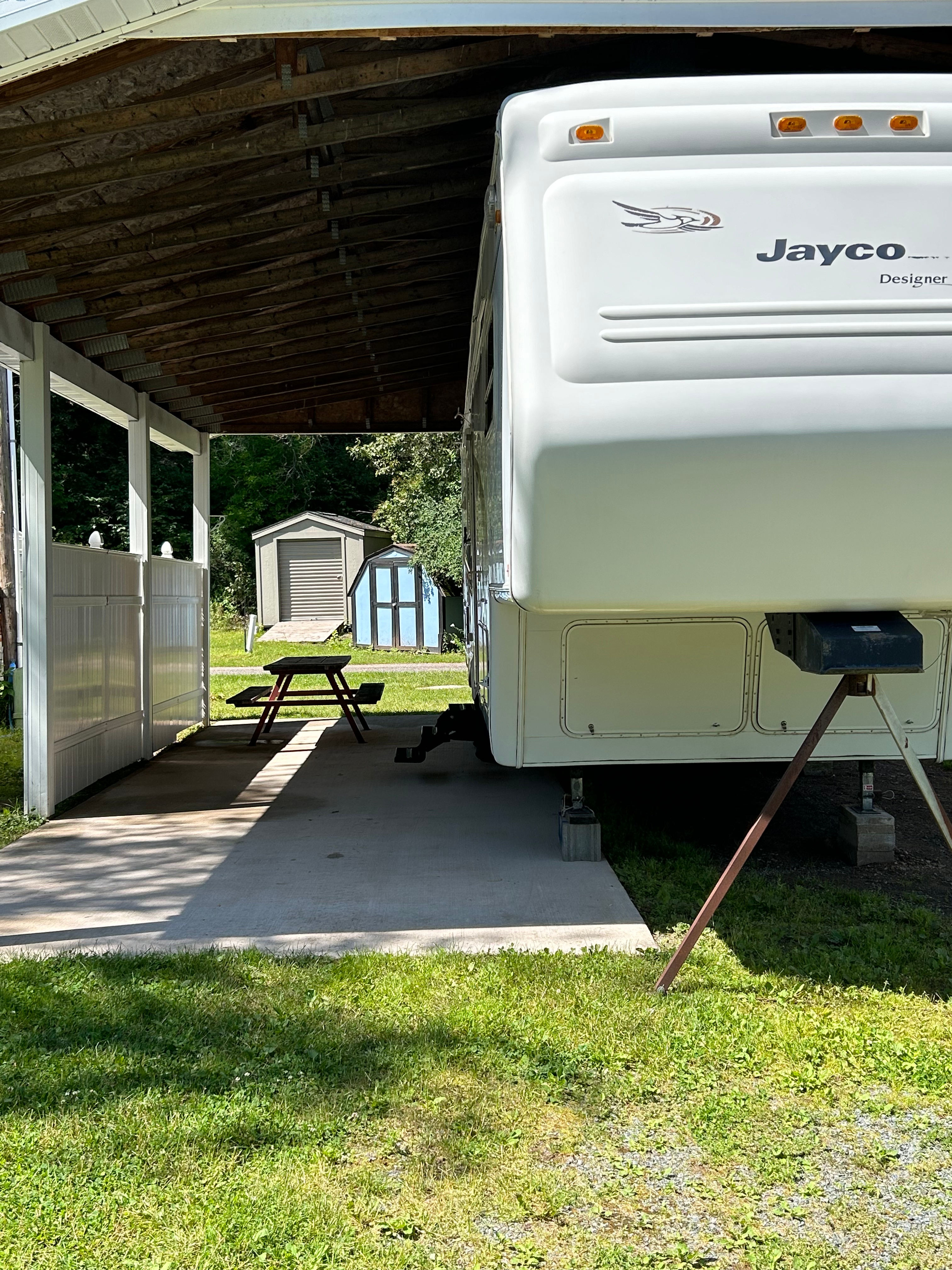 covered outdoor space